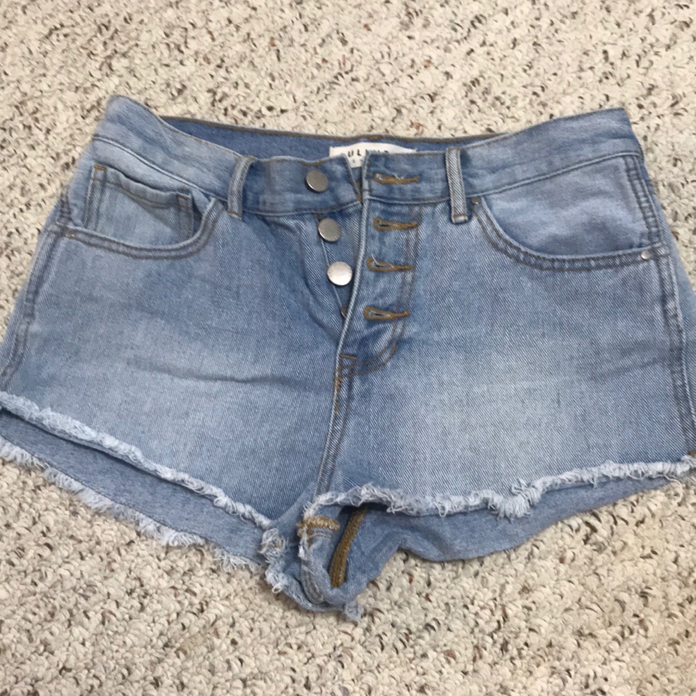 High waisted short shorts